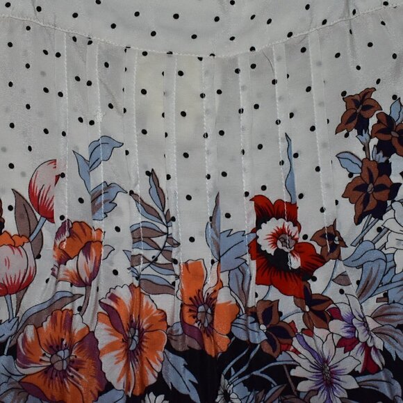 Anthropologie Maeve Capitola Silk Cami Floral Print Tank Top Size 6 - Picture 10 of 14